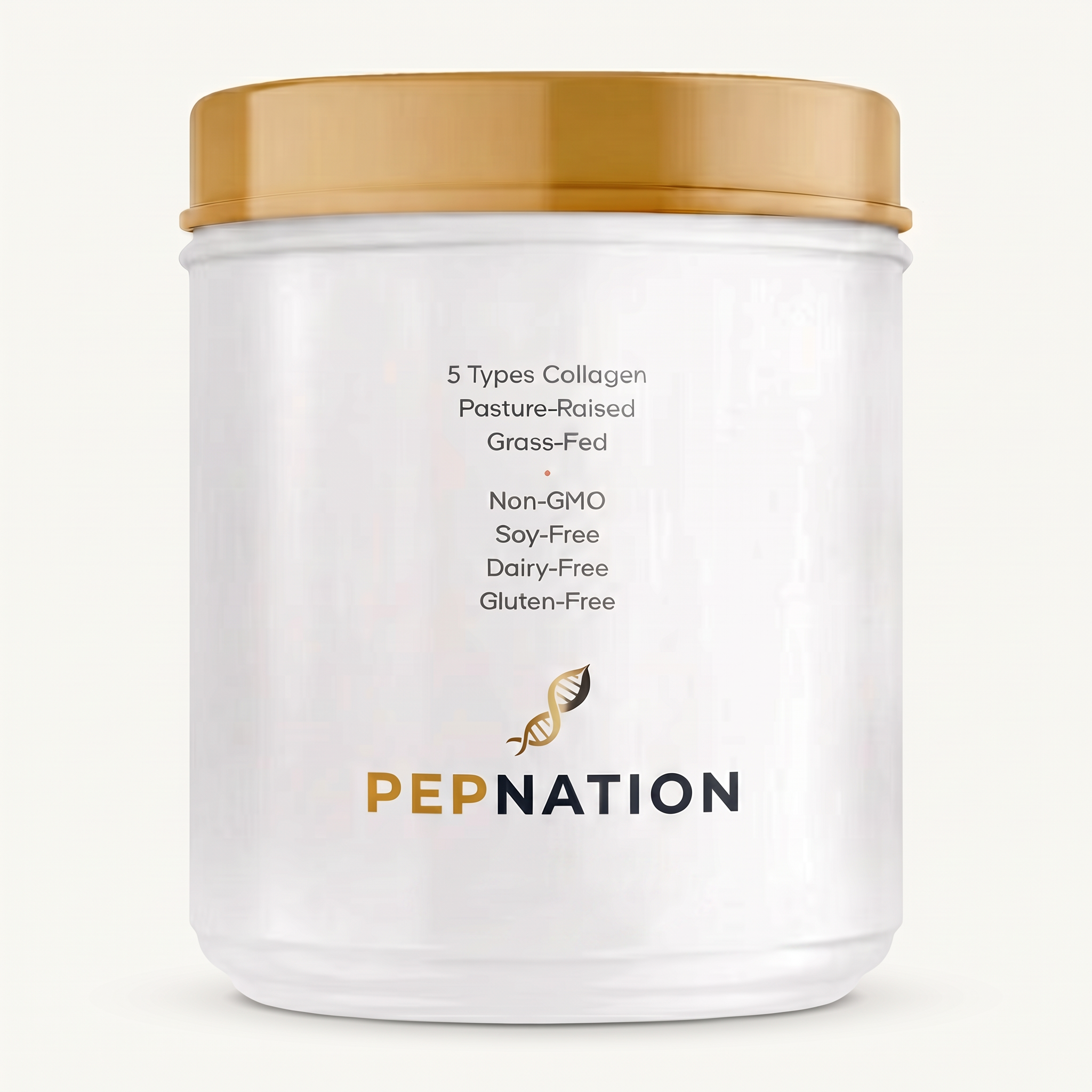 Hydrolyzed Multi Collagen Peptides Powder Type I - II - III - V and X - 20 oz. (63 Servings)